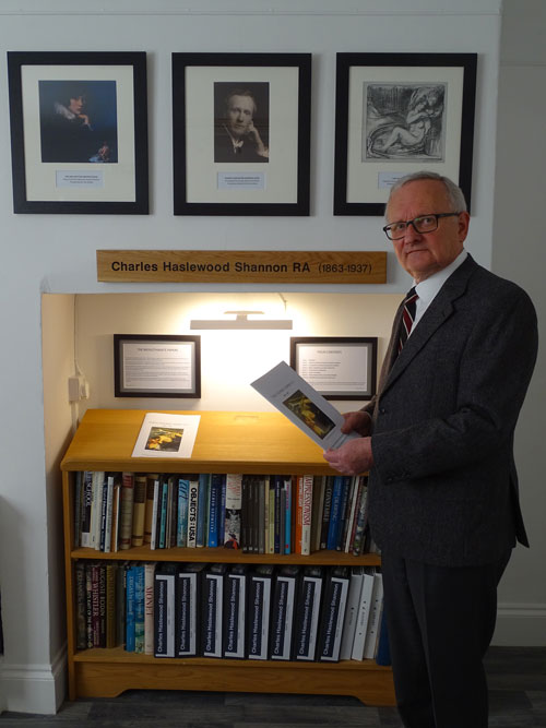 Carre Gallery's permanent Charles Haslewood Shannon display